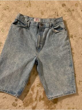 Light Blue Denim Jean Shorts - Women's Casual Cut Dirty Dancing 17/18